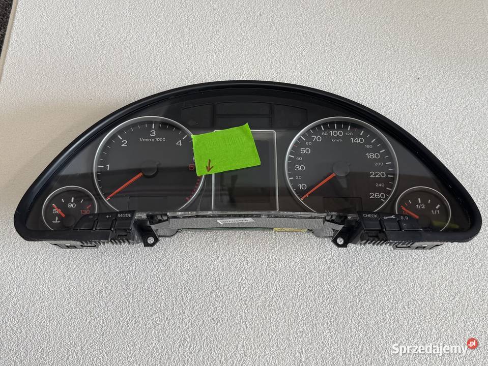 LICZNIK ZEGARY PRĘDKOŚCIOMIERZ AUDI A4 B7 20 TDI mazowieckie Warszawa