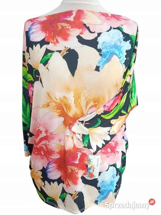 BLUZKA MOCNO ELASTYCZNA kolorowa 23XL BIUST 140 łódzkie Pątnów sprzedam
