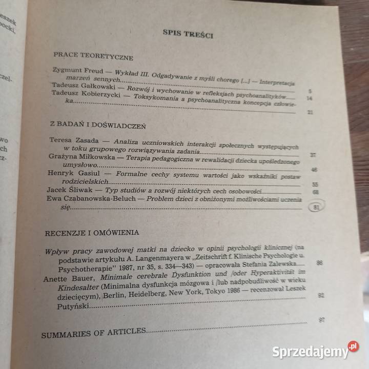 Zagadnienia wychowawcze książki wysyłka pomorskie Gdańsk