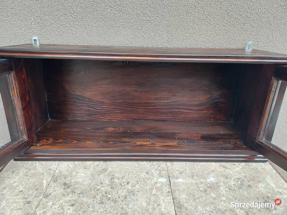 Stara szafka wisząca witrynka na drobiazgi Meble pomorskie Tczew