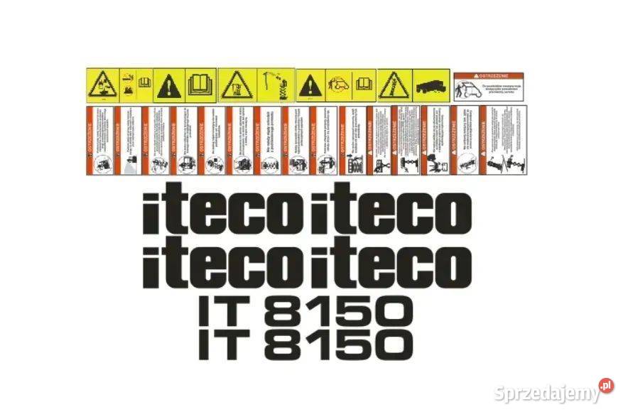 Naklejki oklejenie ITECO IT 8150 Zamiennik Janików