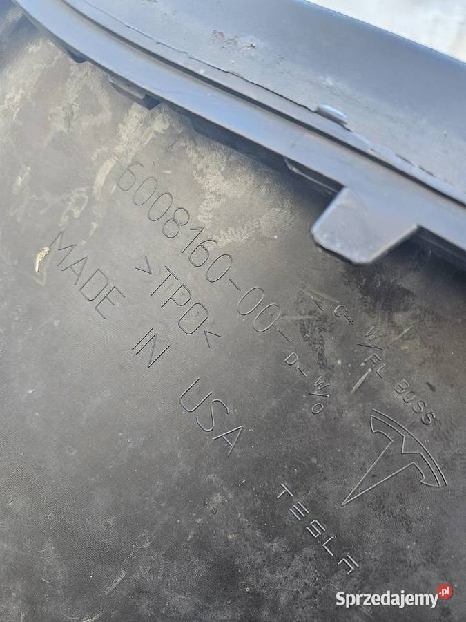 TESLA MODEL S PŁYTA OSŁONA POD ZDERZAK PRZÓD Międzychód