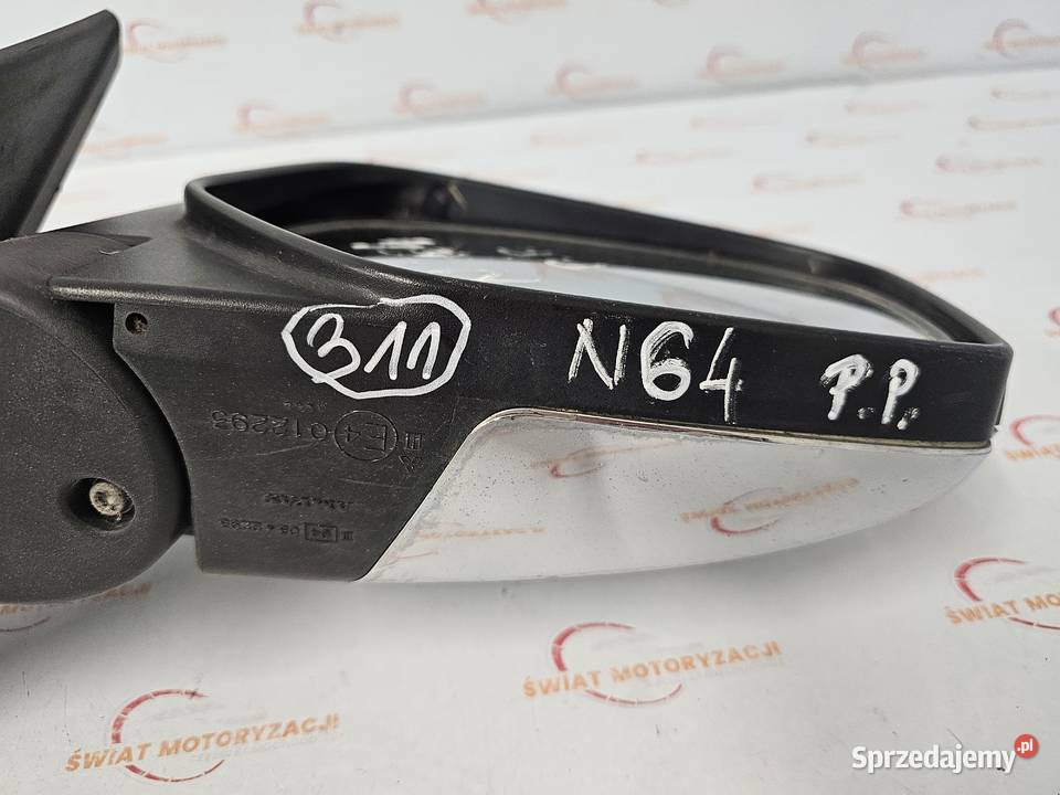 MITSUBISHI L200 07r lusterko prawe 5pin chrom Kielce sprzedam