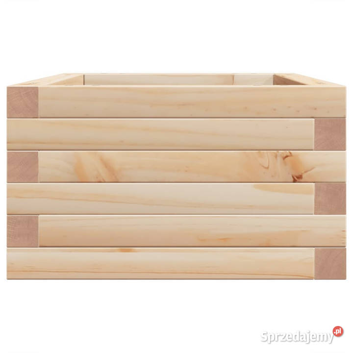 Donica ogrodowa 70x40x23 lite drewno sosnowe Warszawa