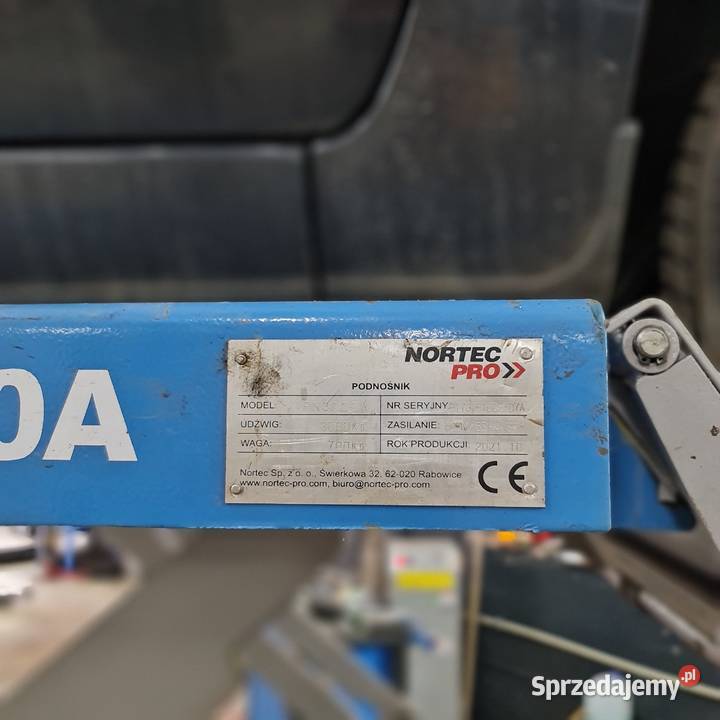 Podnośnik nożycowy Nortec Pro PN3000A 3 t 400V Rzeszów