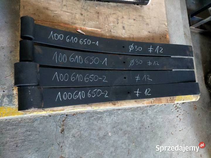 Pióro resoru przyczepa niemiecka główne