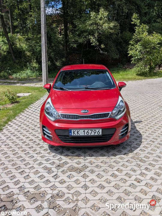 Kia Rio III 12 2016 Benzyna Garażowany Nowy Sącz