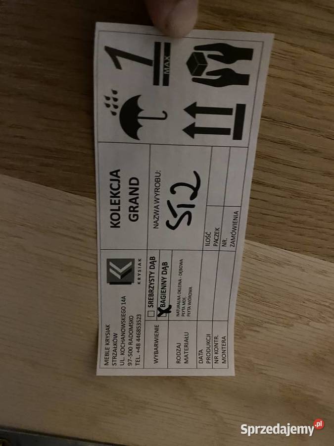 na sprzedaż stół dębowy do salonu Dobrzyniewo Duże