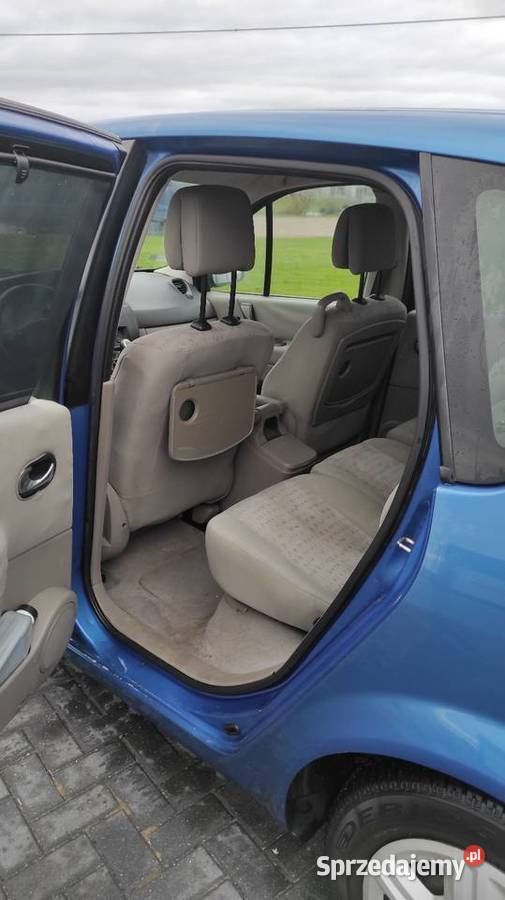 Renault scenic 16 16V z LPG ważne do 2028 r relingi dachowe Chodzież