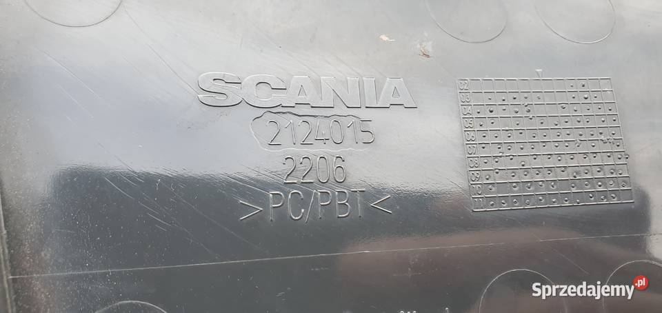 SCANIA R XPI OSŁONA OBUDOWA LAMPY REFLEKTORA Części Bieleń