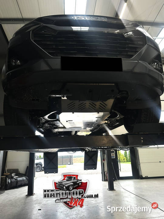 Osłony podwozia Isuzu D 2020 Aluminiowe KOMPLET Pasłęk
