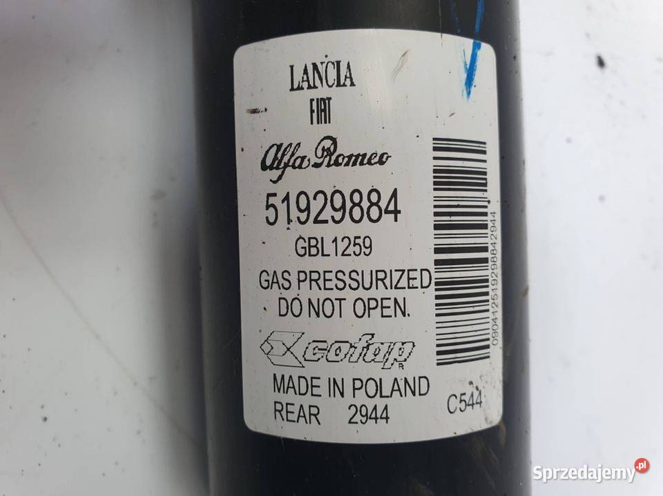 AMORTYZATOR LEWY TYŁ FIAT FIORINO Lipno