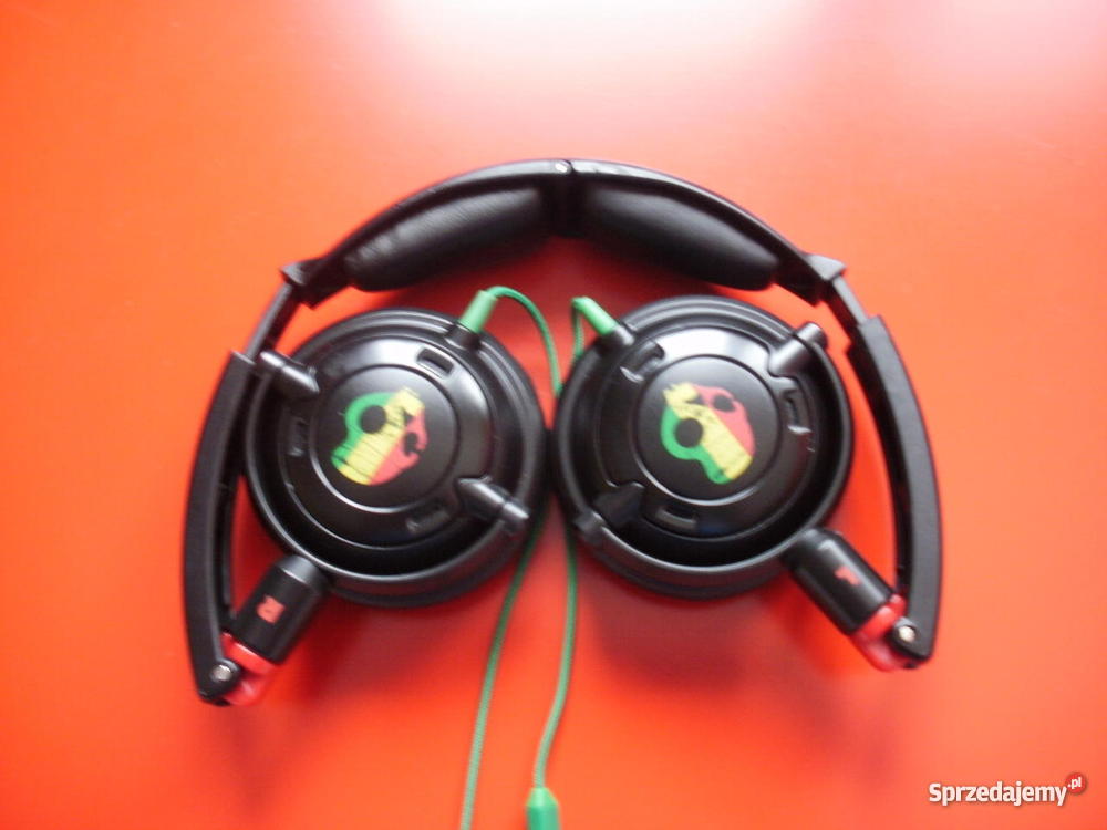 Słuchawki SkullCandy Lowrider Rasta Słuchawki i głośniki łódzkie Łódź