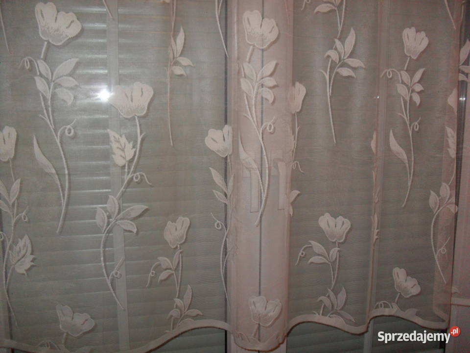 firanka krótka 160 gotowa kremowa Wrocław