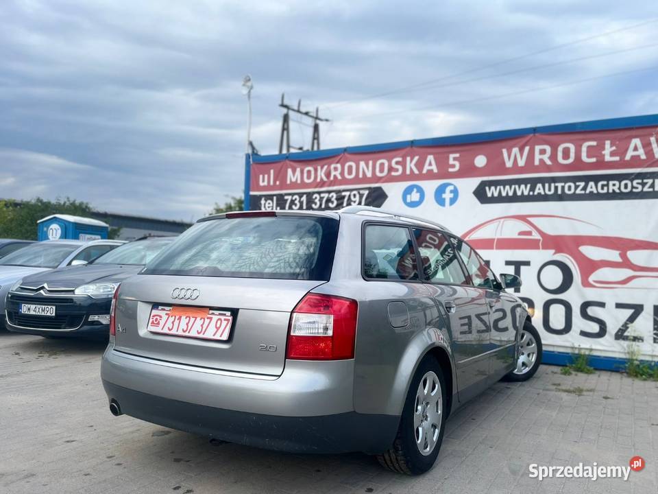 Audi A4 B6 20 Benzyna AUTOMAT Alufelgi Kombi Wrocław