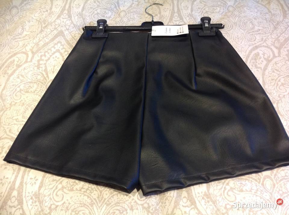 Spódnico Spódniczko Spodenki Skórzane Czarne lubuskie Nowa Sól