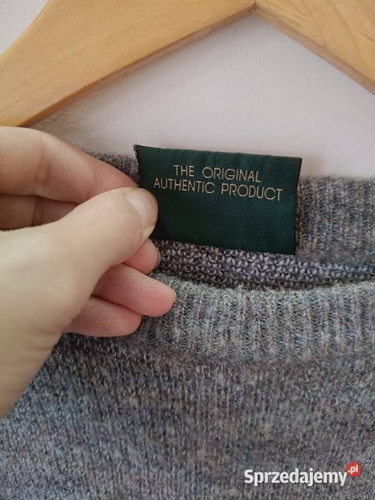 Sweter męski dobra jakość wełny Marc Gibaldi Zabrze