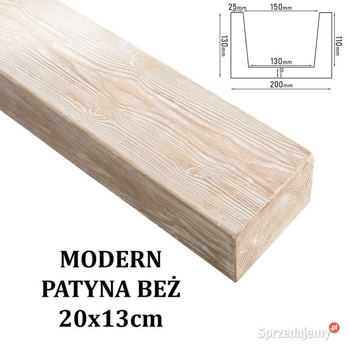 Belka Modern 20x13 Patyna Beż Gdów
