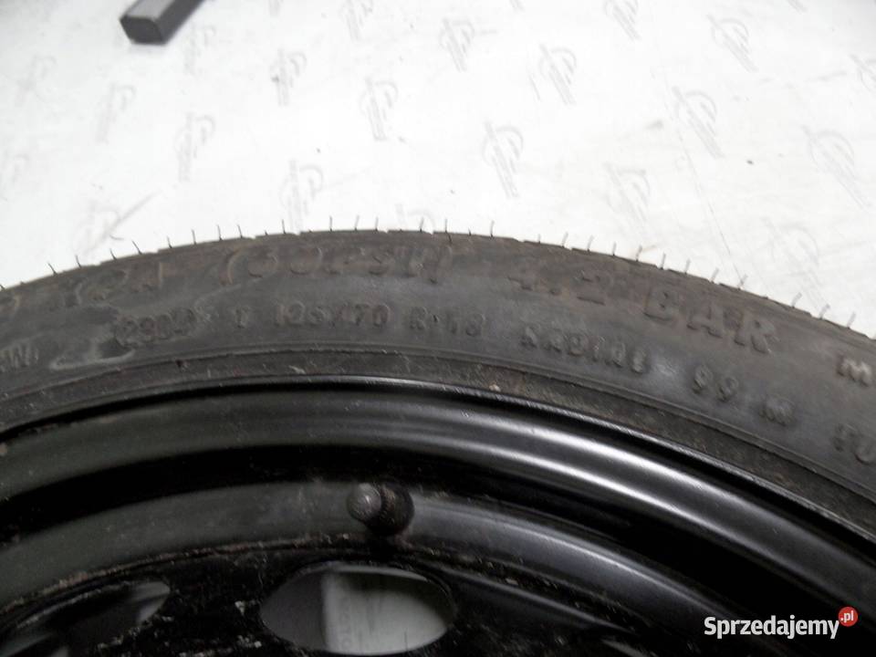 AUDI A3 S3 TT koło dojazdowe 1257018 99M 5x100