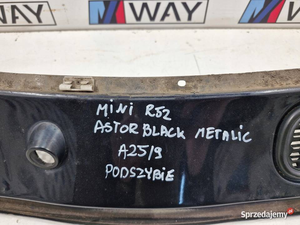 MINI COOPER R52 PODSZYBIE A259 ASTRO BLACK