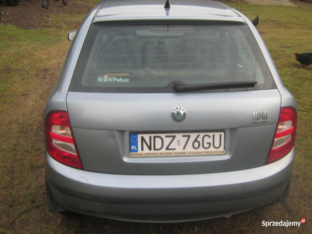 Skoda Fabia Rok produkcji 2004 Mława sprzedam