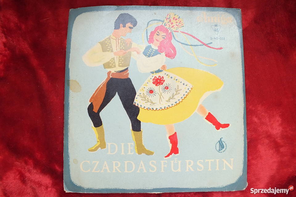 Płyta winylowa szelakowa Die Czardasfursti Żary