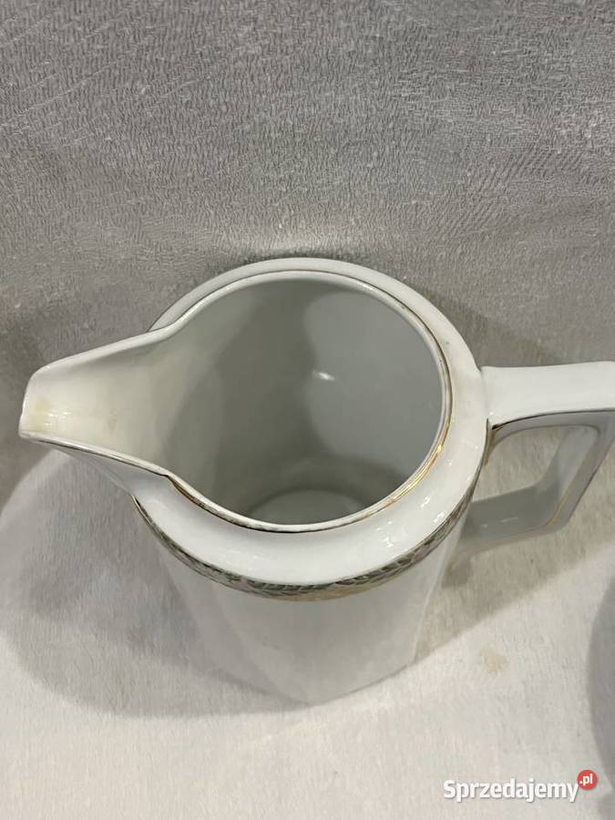 Porcelanowy dzbanek artdeco wykonany firmę małopolskie Kraków