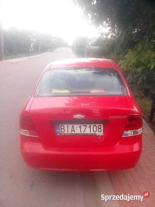 Samochód osobowy Chevrolet Aveo Suraż