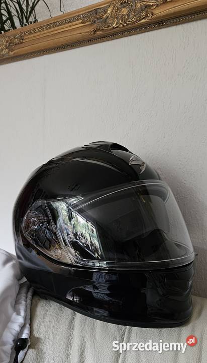 Kask Scorpion Exo491 czarny połysk Black piano Konstancin-Jeziorna