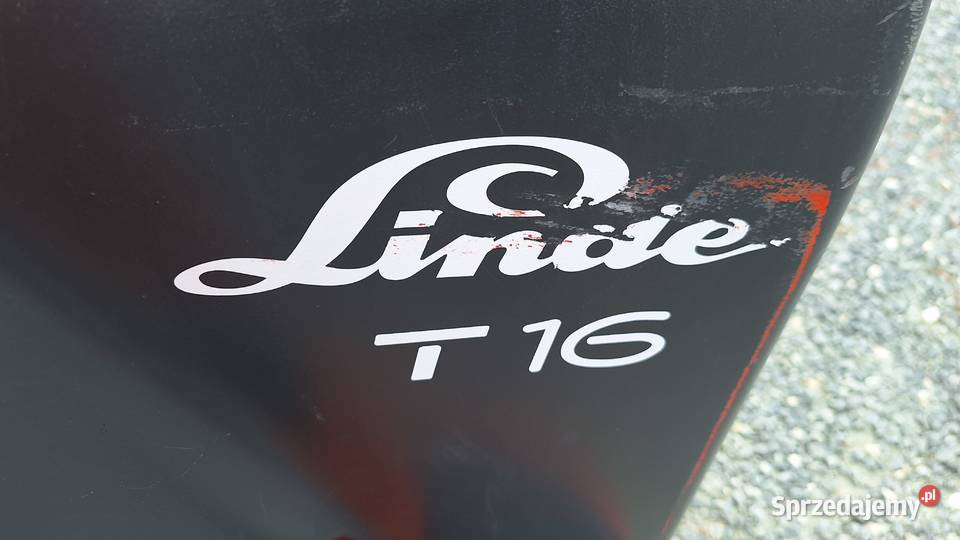 Wózek paletowy LINDE AG T16 485 1583h dolnośląskie Trzebnica
