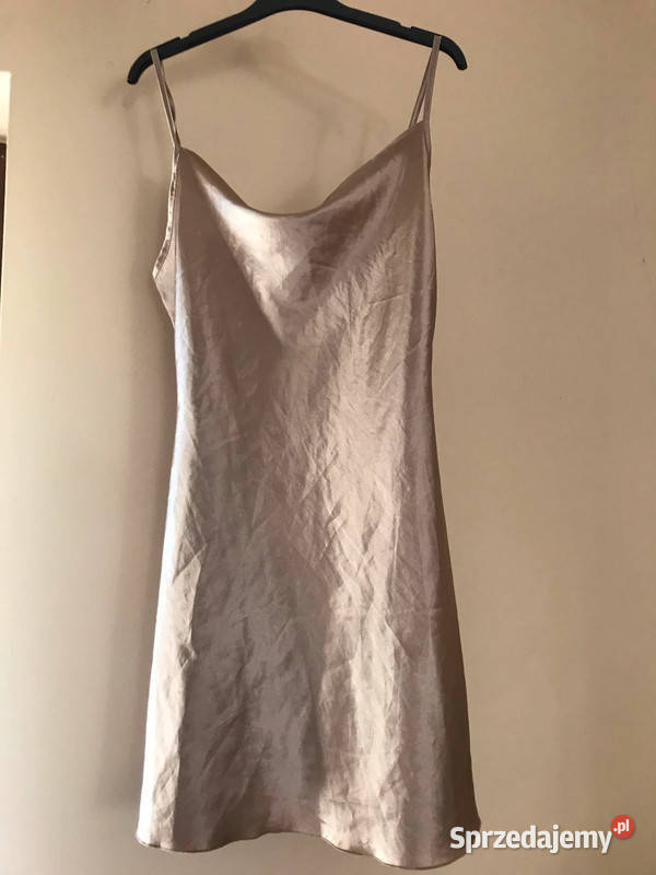 Satynowa mini sukienka Shein Rozmiar 36(S) Spódnice i sukienki Hajnówka