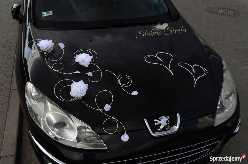 Ozdoby na samochód, dekoracja samochodu ślubnego dekoracja