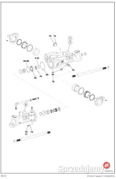 Katalog części Koparkoładowarka Kramer 616 616S Miastko
