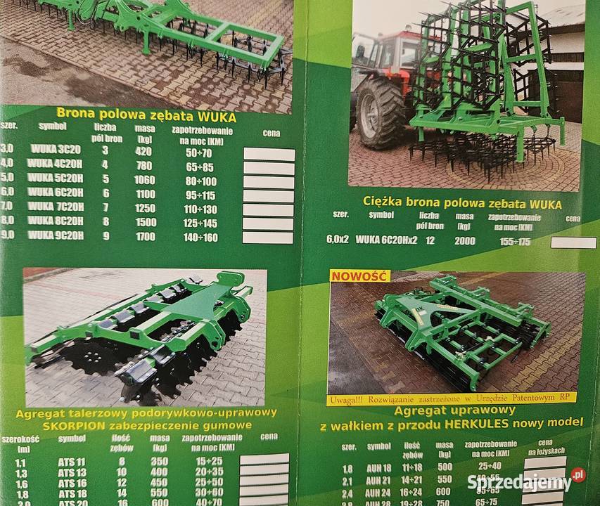 AGREGAT ŚCIERNISKOWIEC SMOKDZIEKAN polska Oława