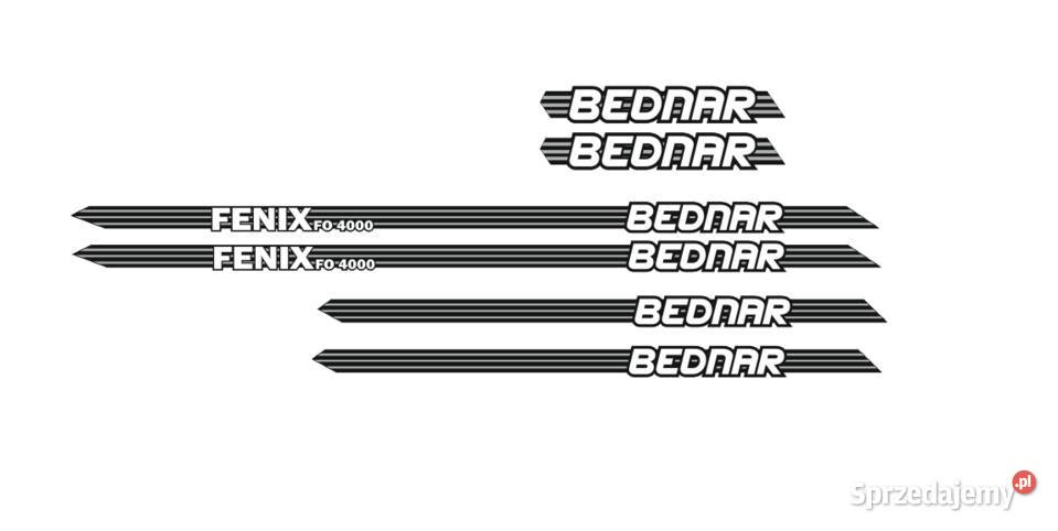 Naklejki Bednar Fenix fo 400 super mocne Bydgoszcz