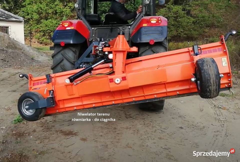 Równiarka terenu niwelator hydrauliczny do Biznes i Przemysł Kielce