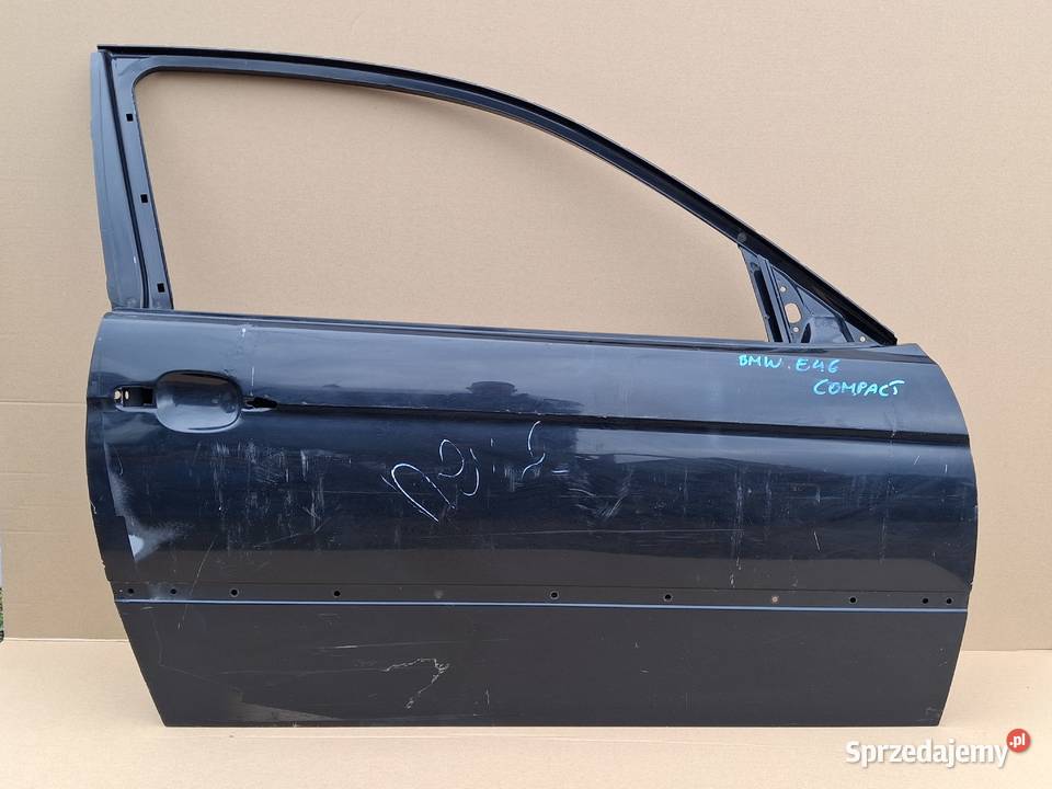 BMW 3 E46 COMPACT DRZWI PRAWY PRZÓD PRAWE osobowe Bieleń