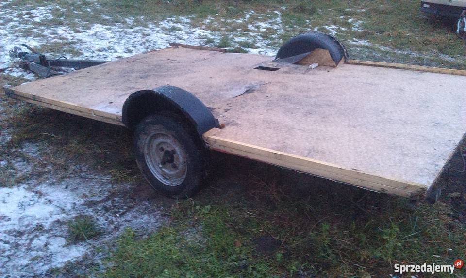 Przyczepka przyczepa 740 zarejestrowana Przyczepy pomorskie Krokowa