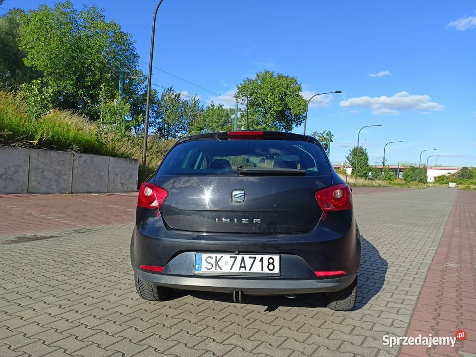 Seat Ibiza hatchback 2009 12 w LPG manualna Katowice sprzedam