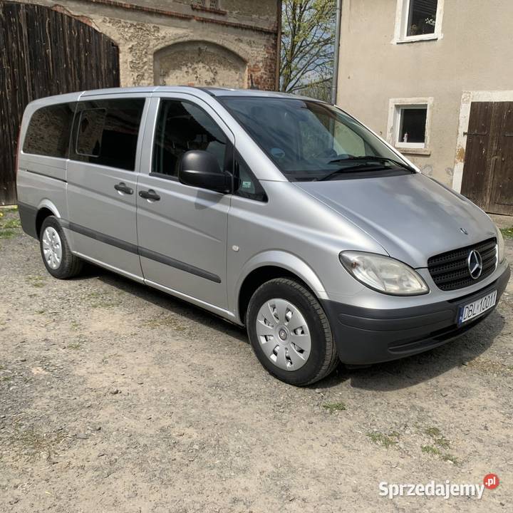 Mercedes Vito W639 LONG 22 CDI 109 9 osób Vito dolnośląskie Bolesławiec