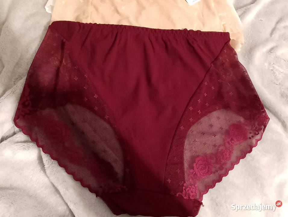 Majtki bawełna wysoki stan 3XL Figi i stringi Częstochowa sprzedam
