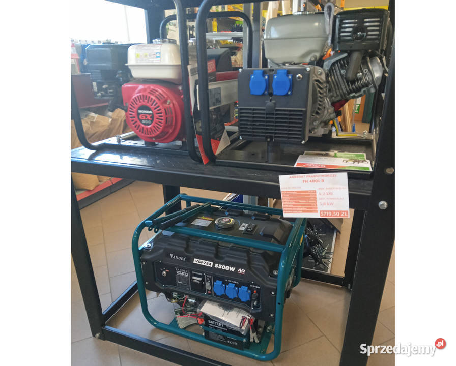 Agregat Fogo FH4001R Silnik Honda stabilizacja Pozostałe lubelskie Parczew