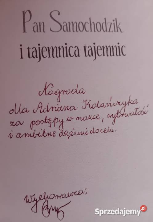 Zbigniew Nienacki Pan Samochodzik i tajemnica