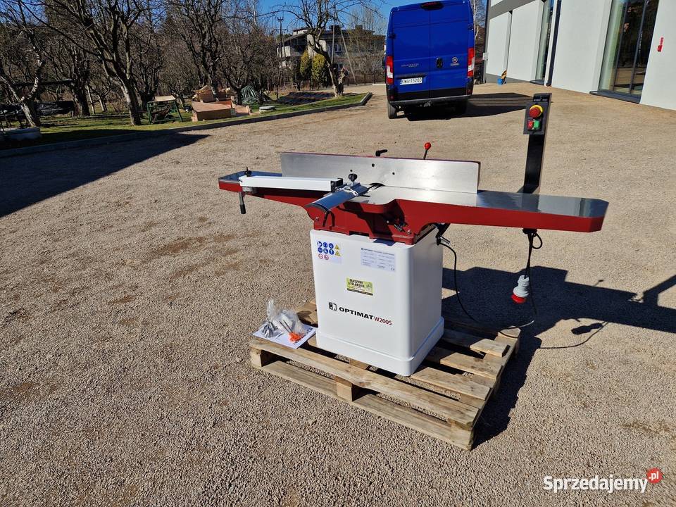 Wyrówniarka OPTIMAT W200S Z WAŁEM SPIRALNYM