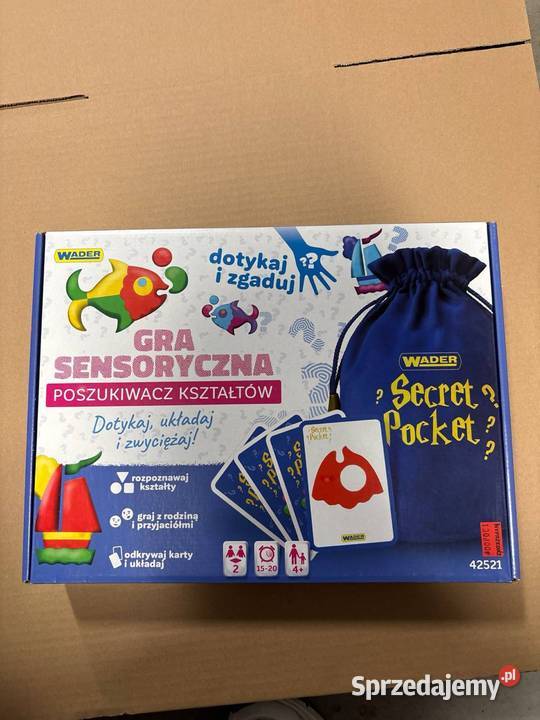 Gra sensoryczna Wader Secret Pocket