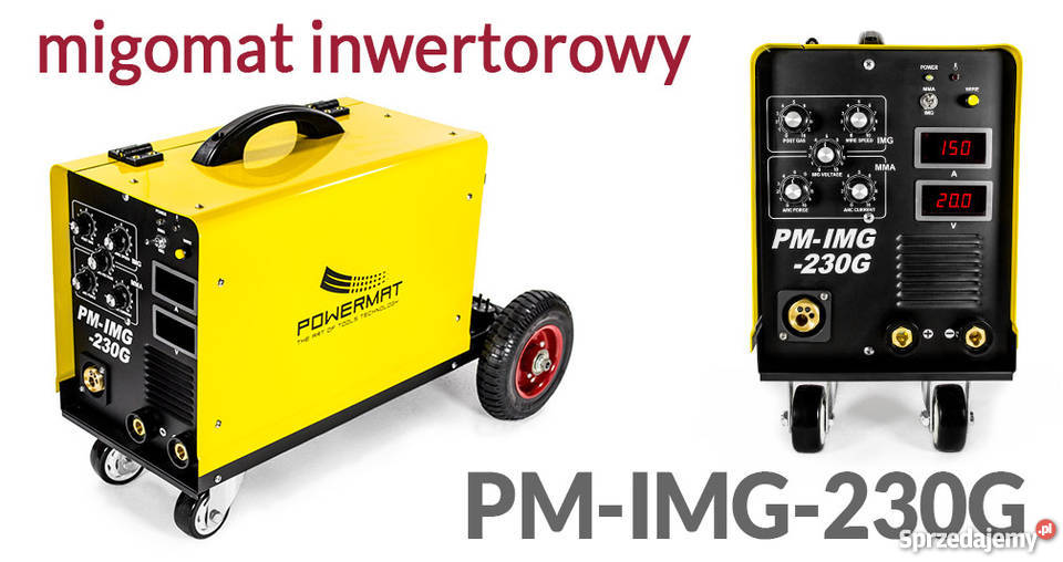 SPAWARKA MIGOMAT MIG MAG 230A INWERTOROWY ZESTAW Kielce sprzedam