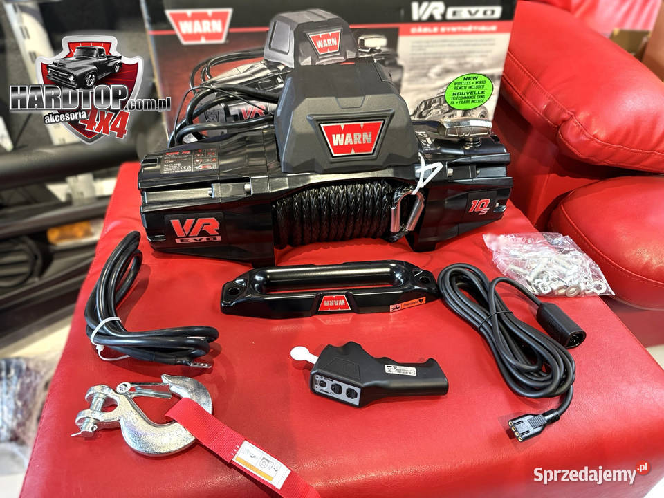 Wyciągarka WARN VR EVO 10S uciąg 4536 Lina Pasłęk