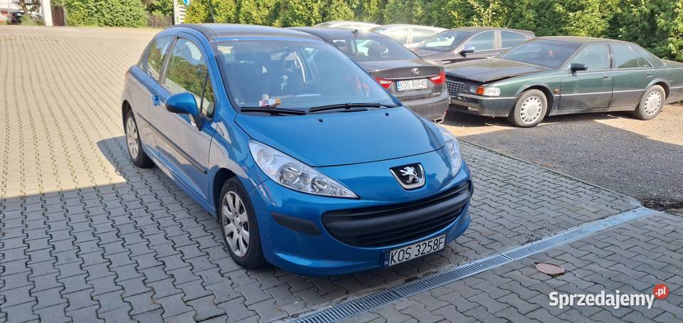 Peugeot 207, 1.4 benzyna 75KM, klimatyzacja, panoramiczny dach