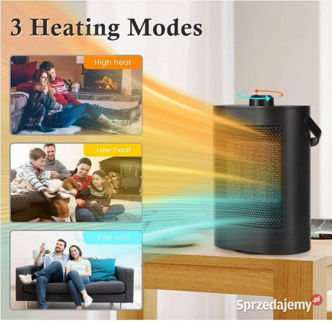 PRZENOŚNY GRZEJNIK CERAMICZNY BEZPIECZNY Poznań