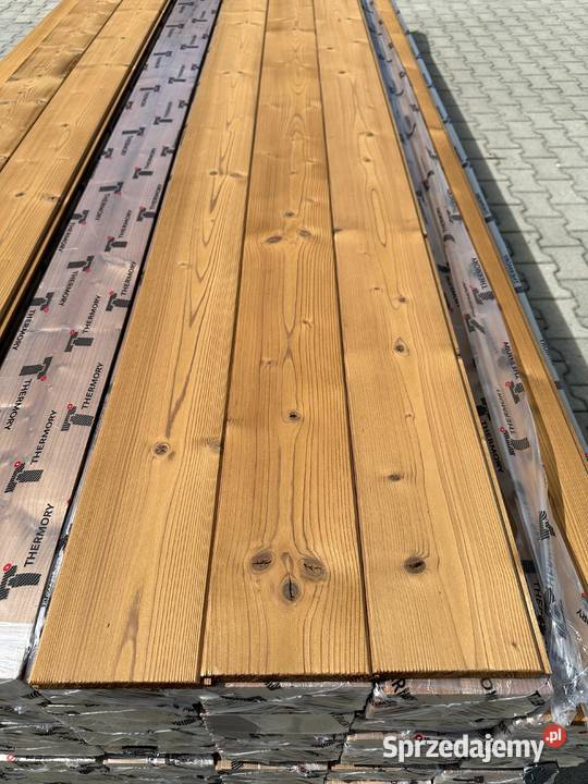 Deska Elewacyjna drewniana Thermo Świerk Prusice